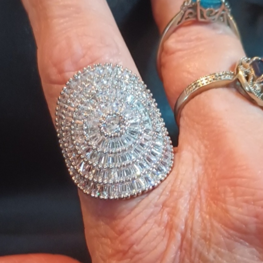 Luxury Halo Dome Ring